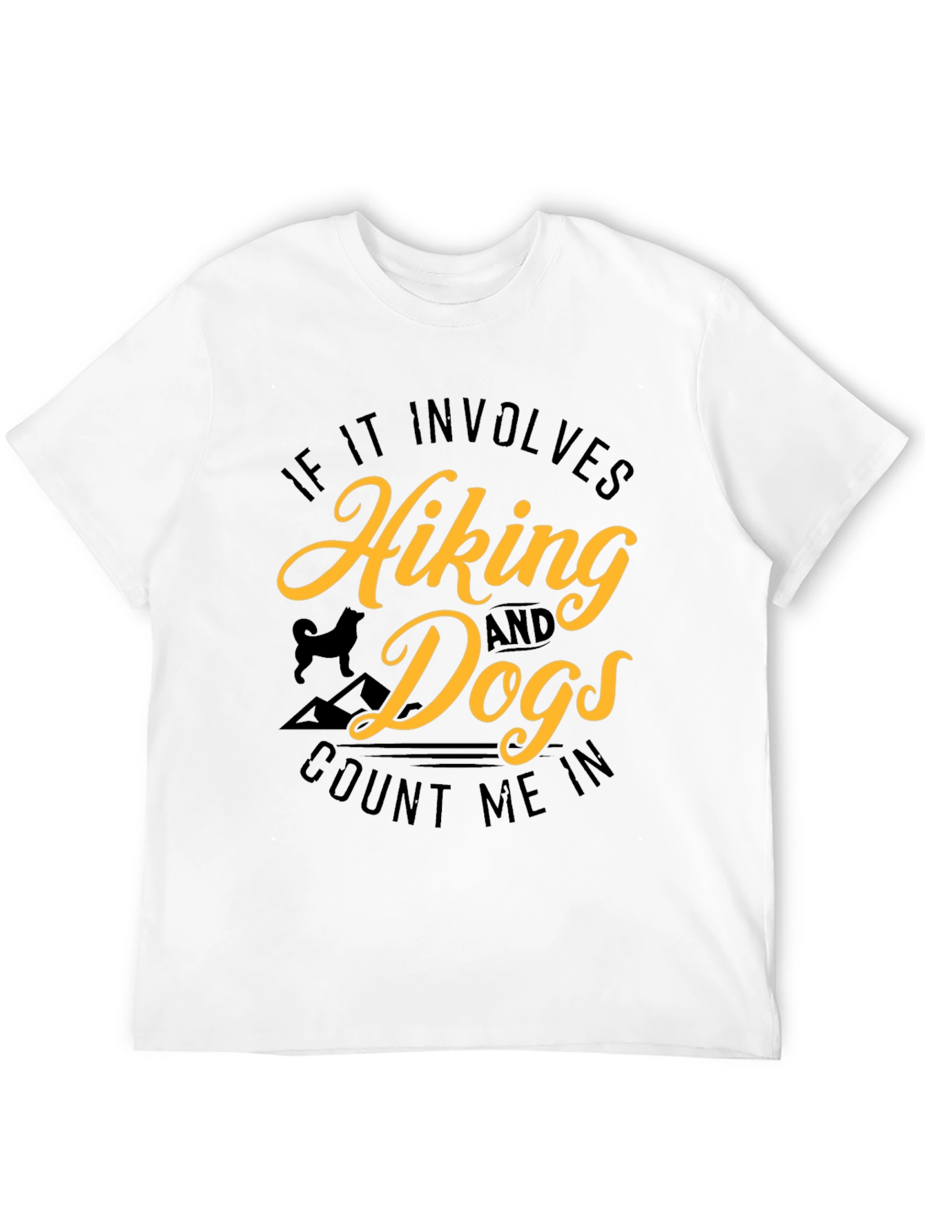 Hiking and Dogs Graphic Tee
