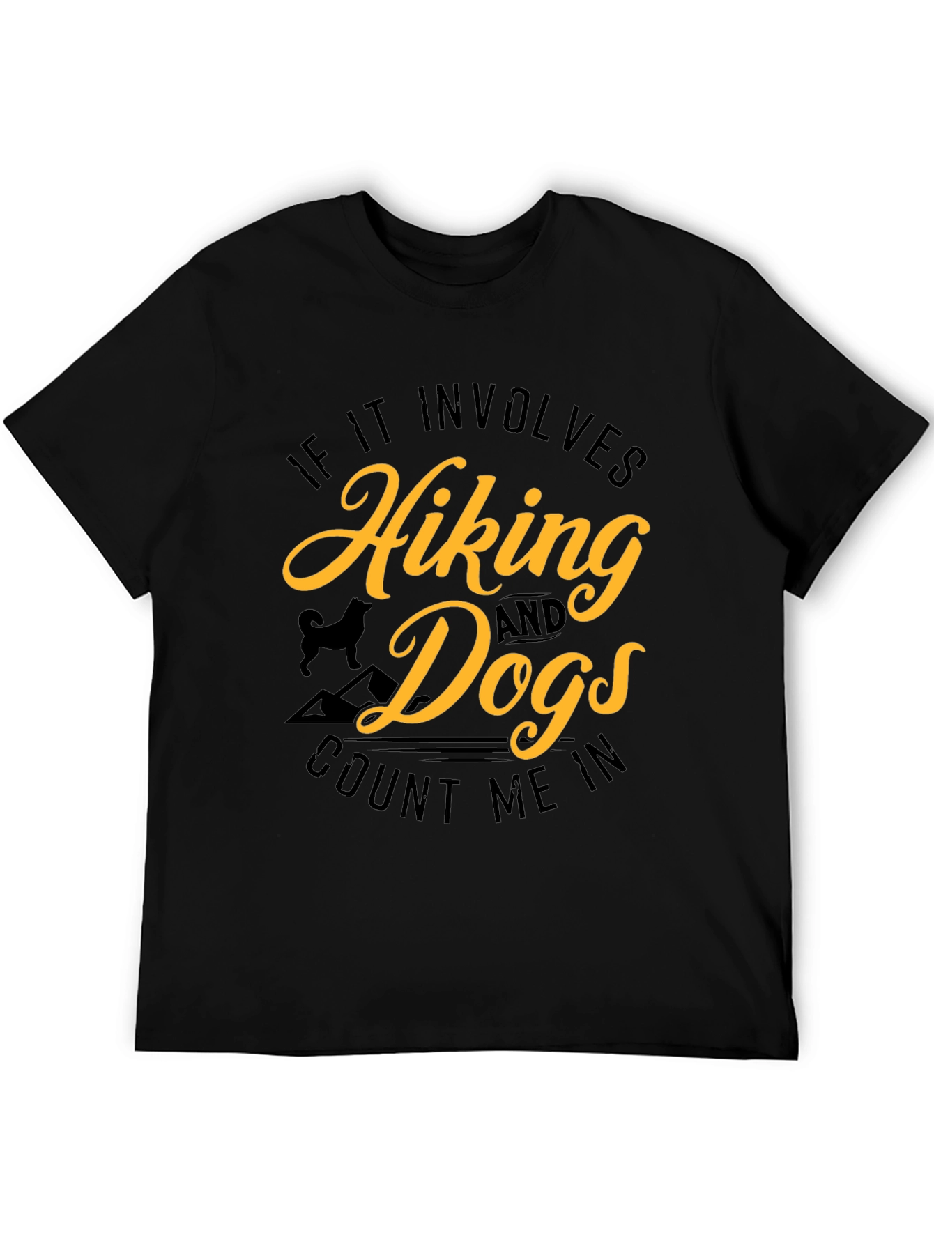 Hiking and Dogs Graphic Tee