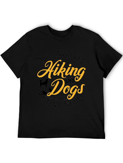 Hiking and Dogs Graphic Tee