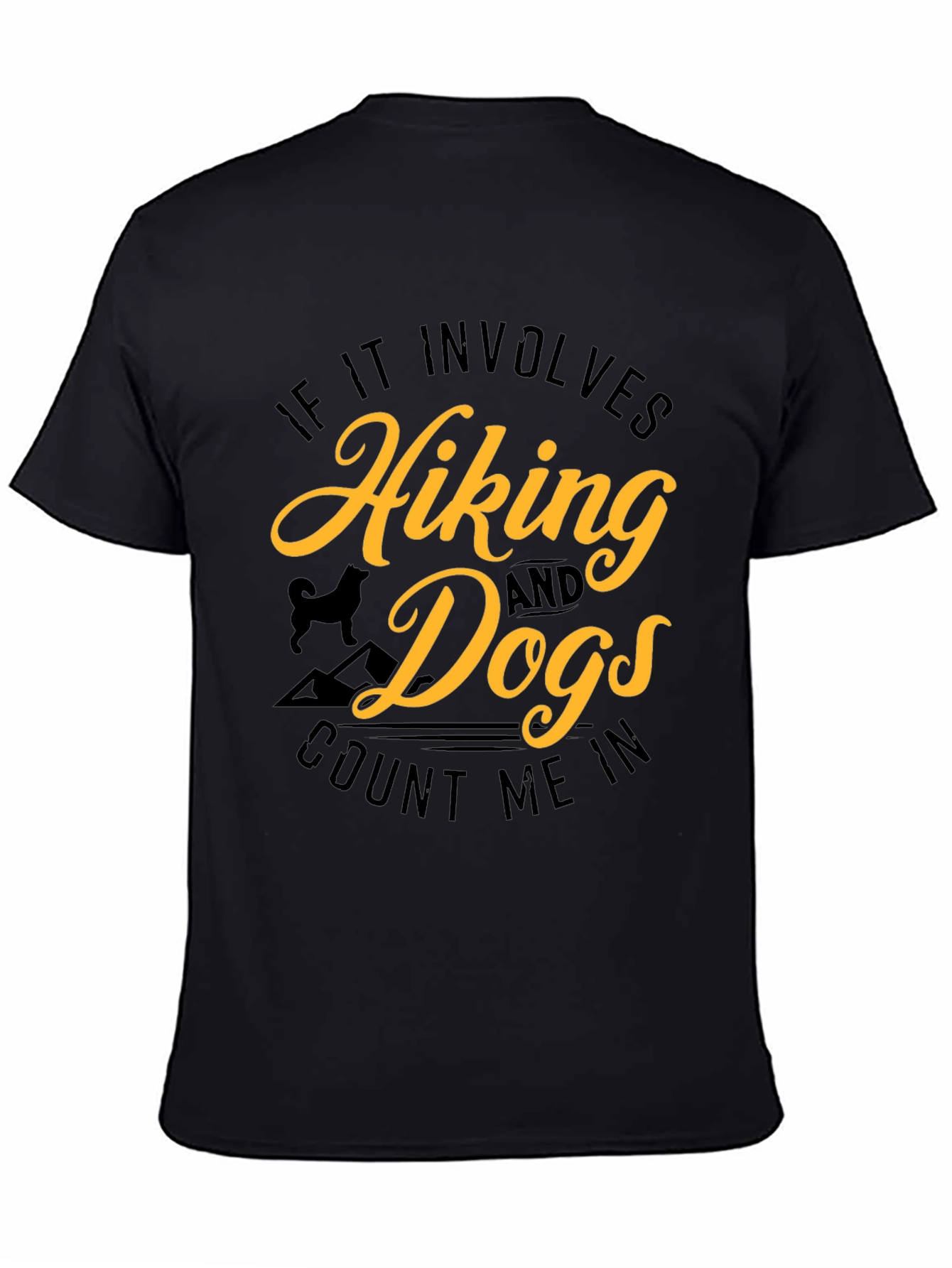 Hiking and Dogs Graphic Tee