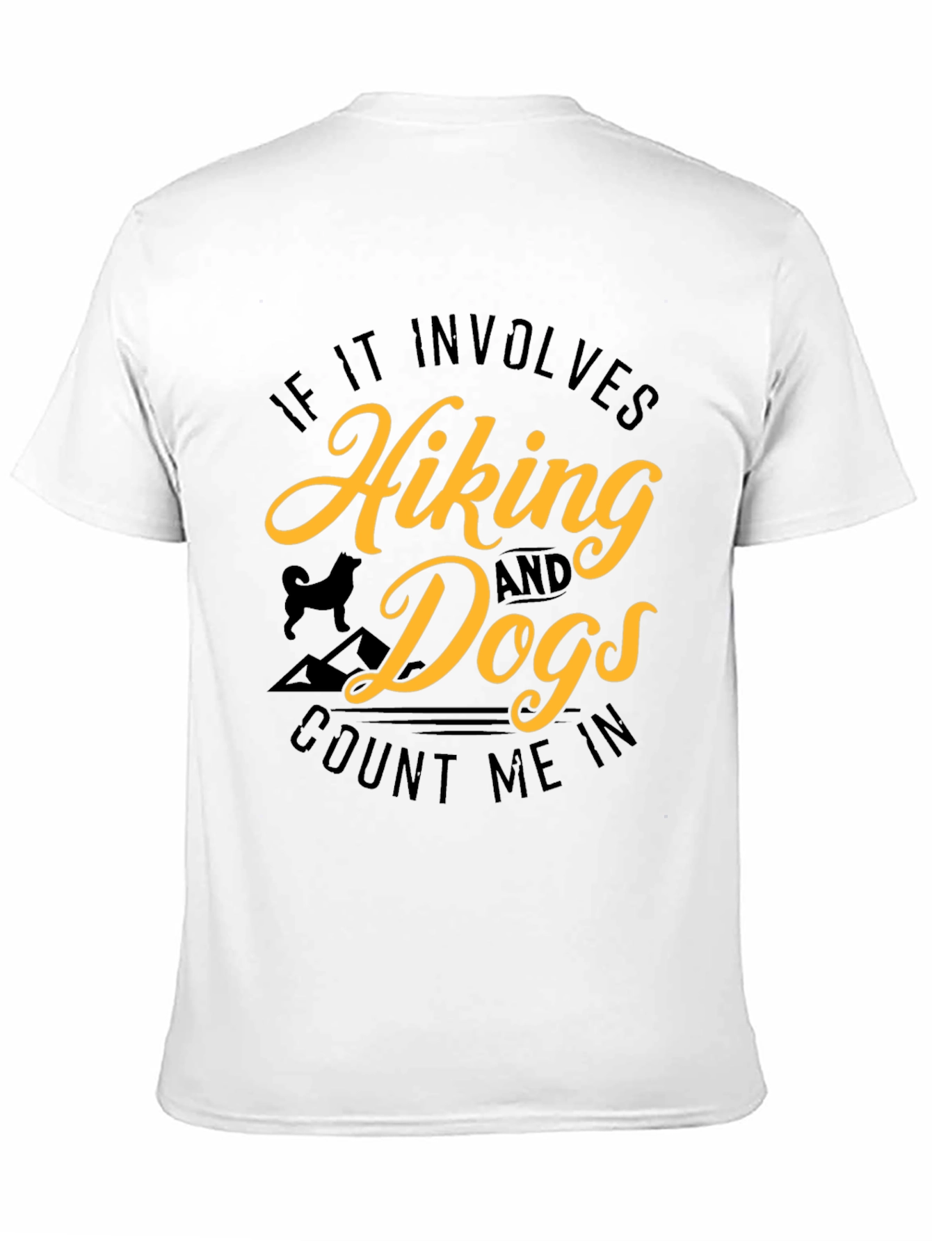 Hiking and Dogs Graphic Tee