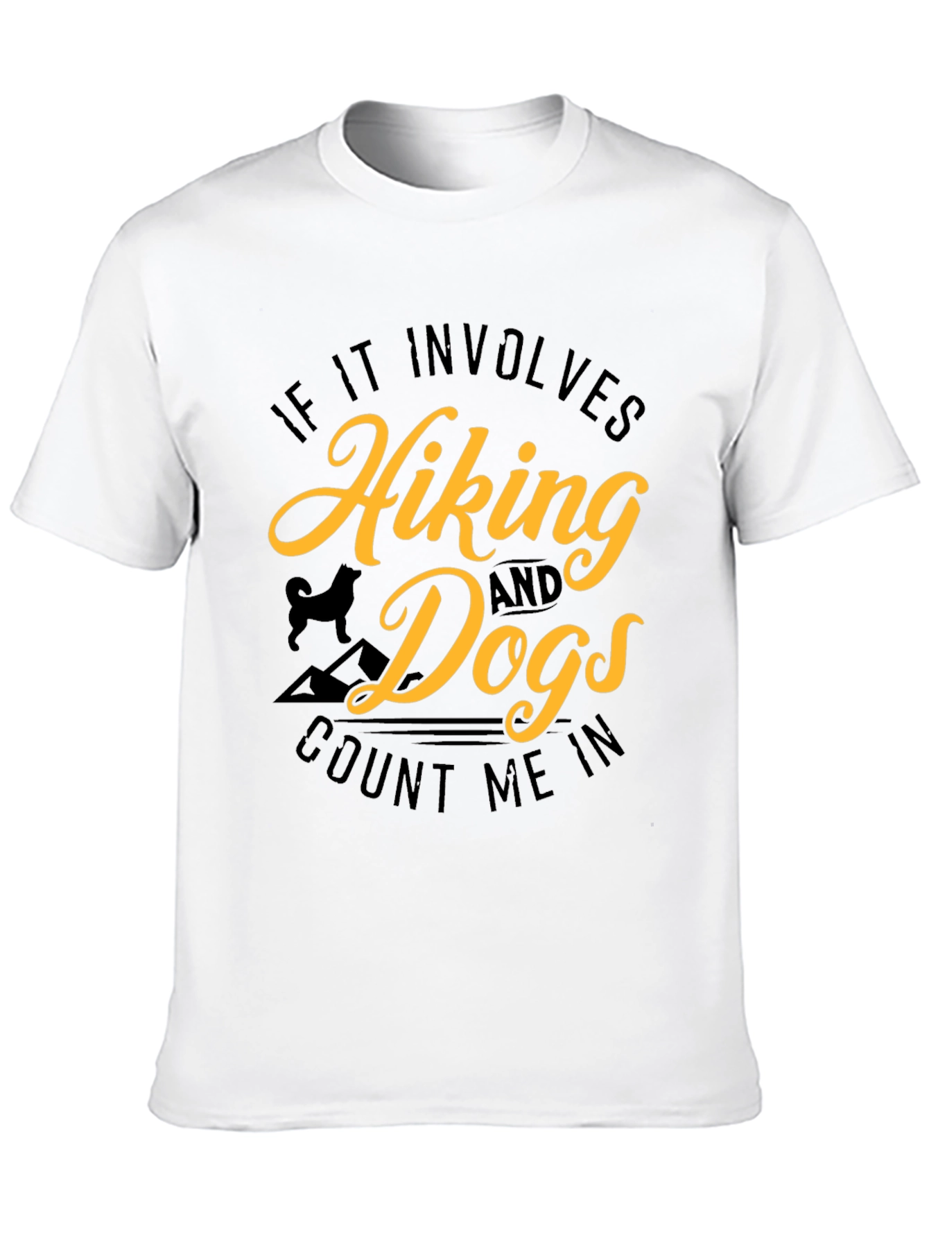Hiking and Dogs Graphic Tee