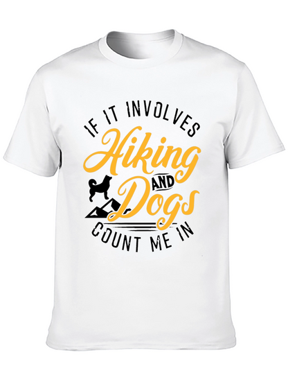 Hiking and Dogs Graphic Tee