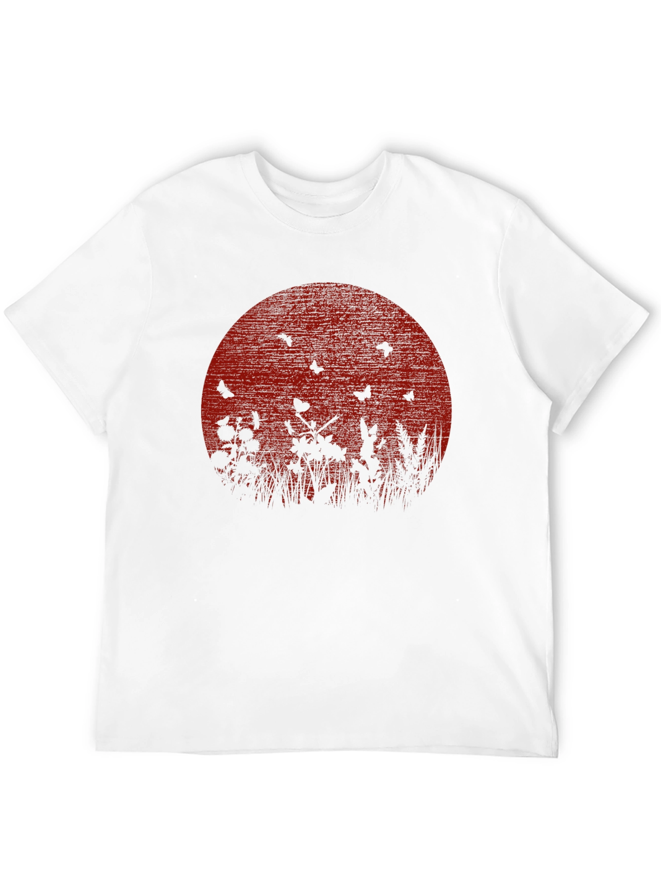 Red Moon Butterfly T-Shirt