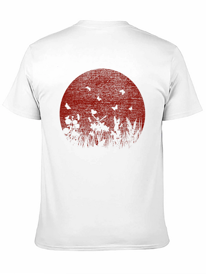 Red Moon Butterfly T-Shirt