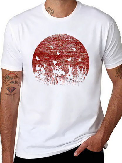 Red Moon Butterfly T-Shirt