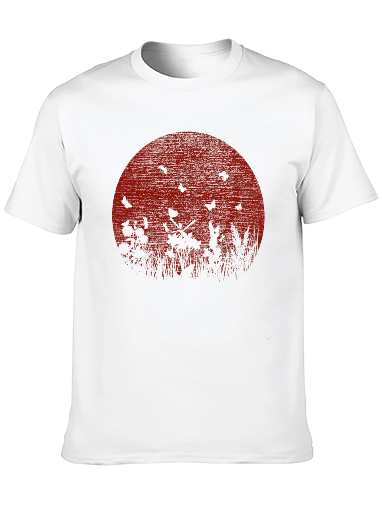 Red Moon Butterfly T-Shirt