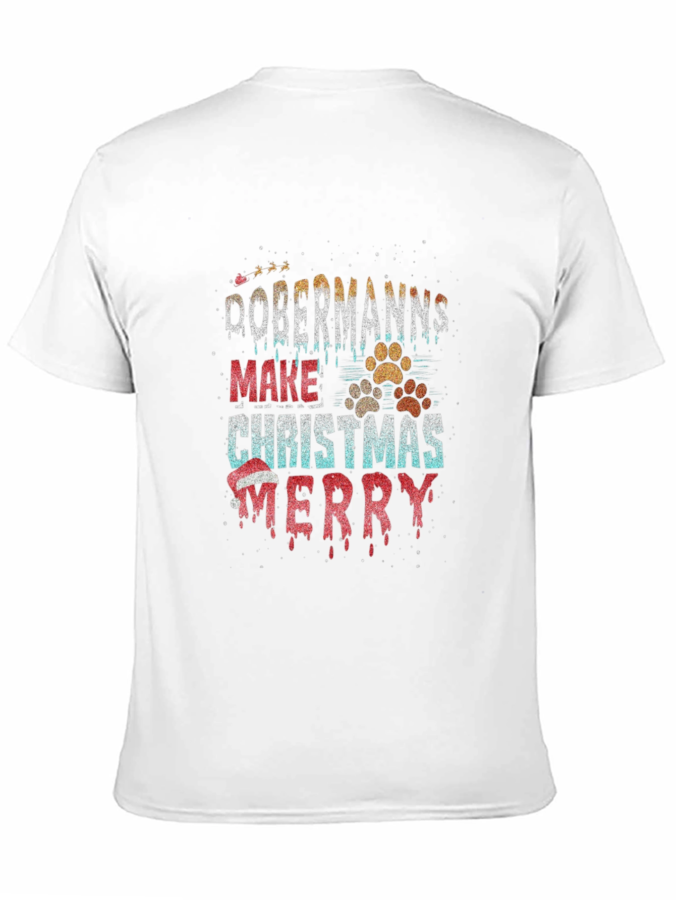 Dobermanns Make Christmas Merry T-Shirt