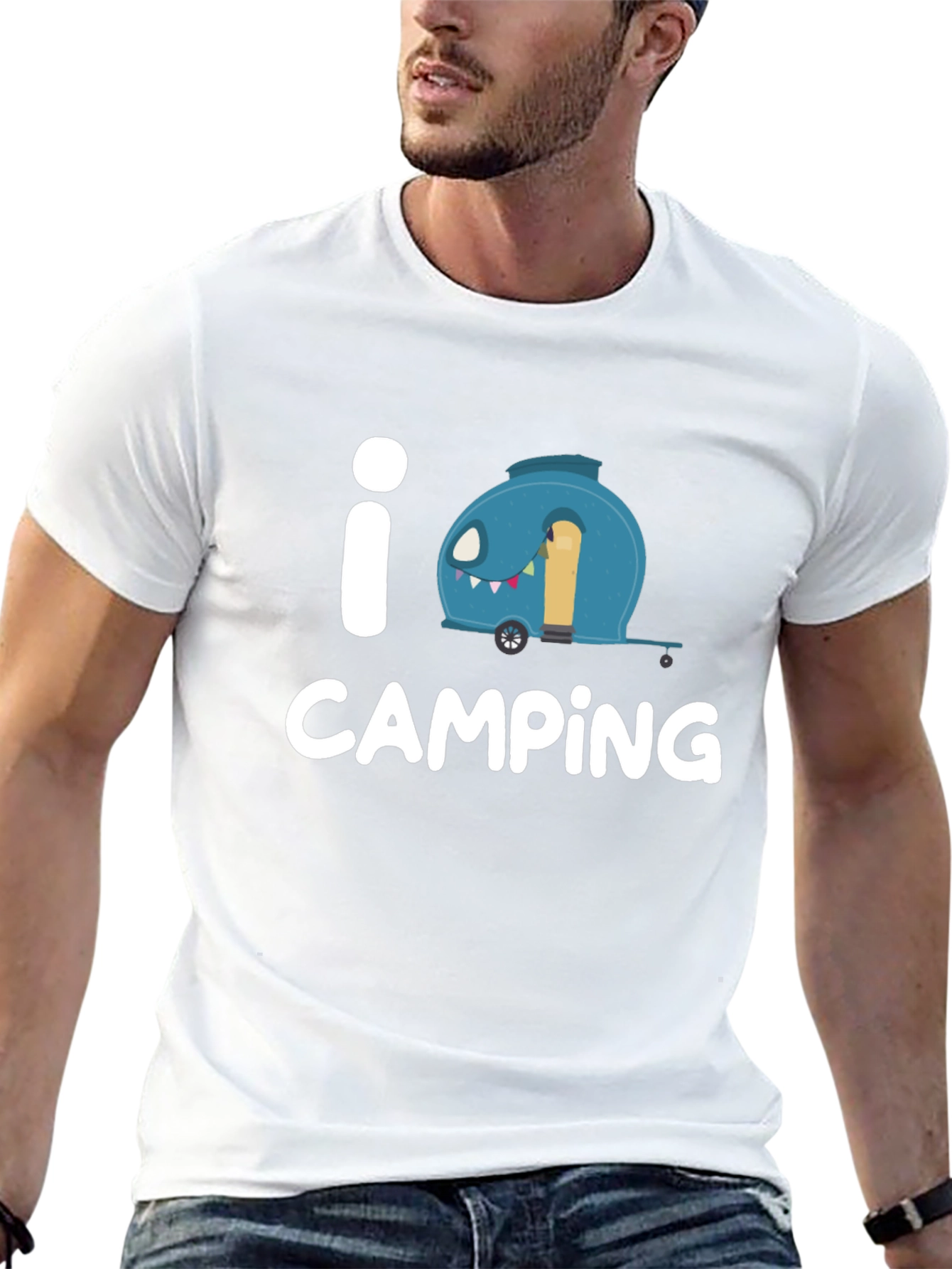 I Love Camping Graphic Tee