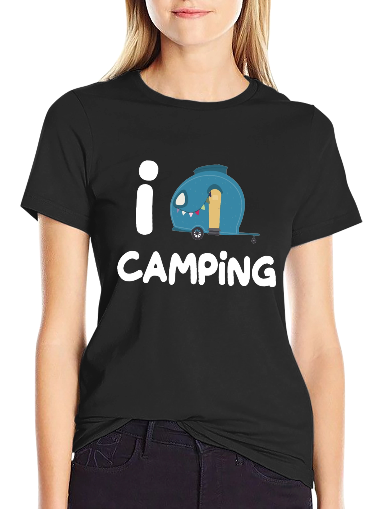 I Love Camping Graphic Tee