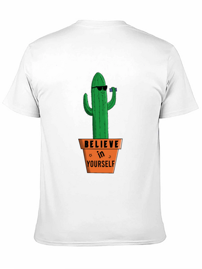 Believe in Yourself Cactus T-Shirt
