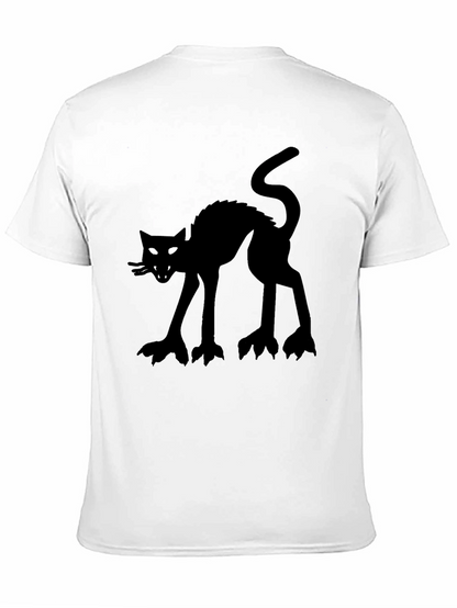 Scary Black Cat T-Shirt