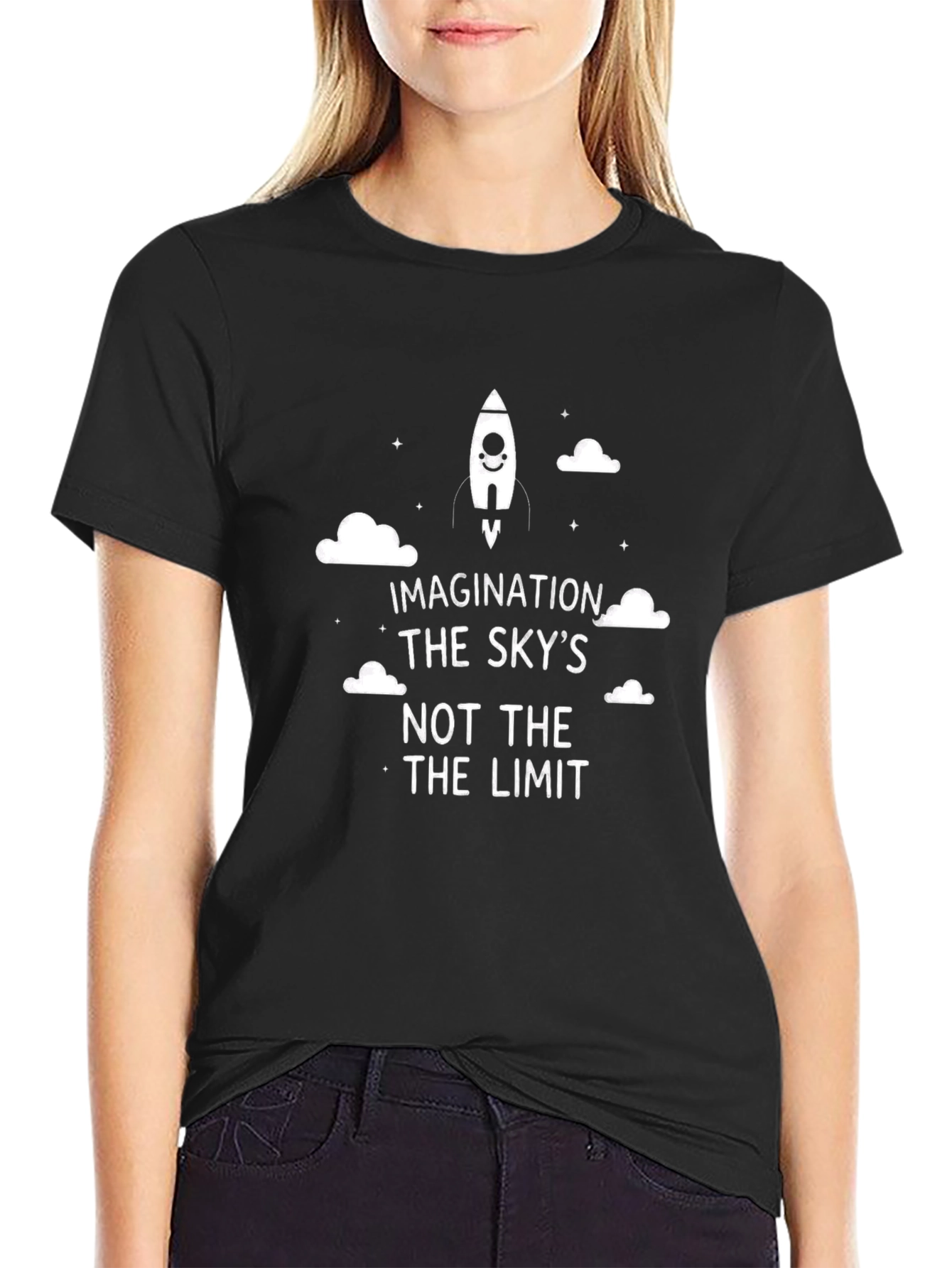 Imagination Tee: Skys Not the Limit