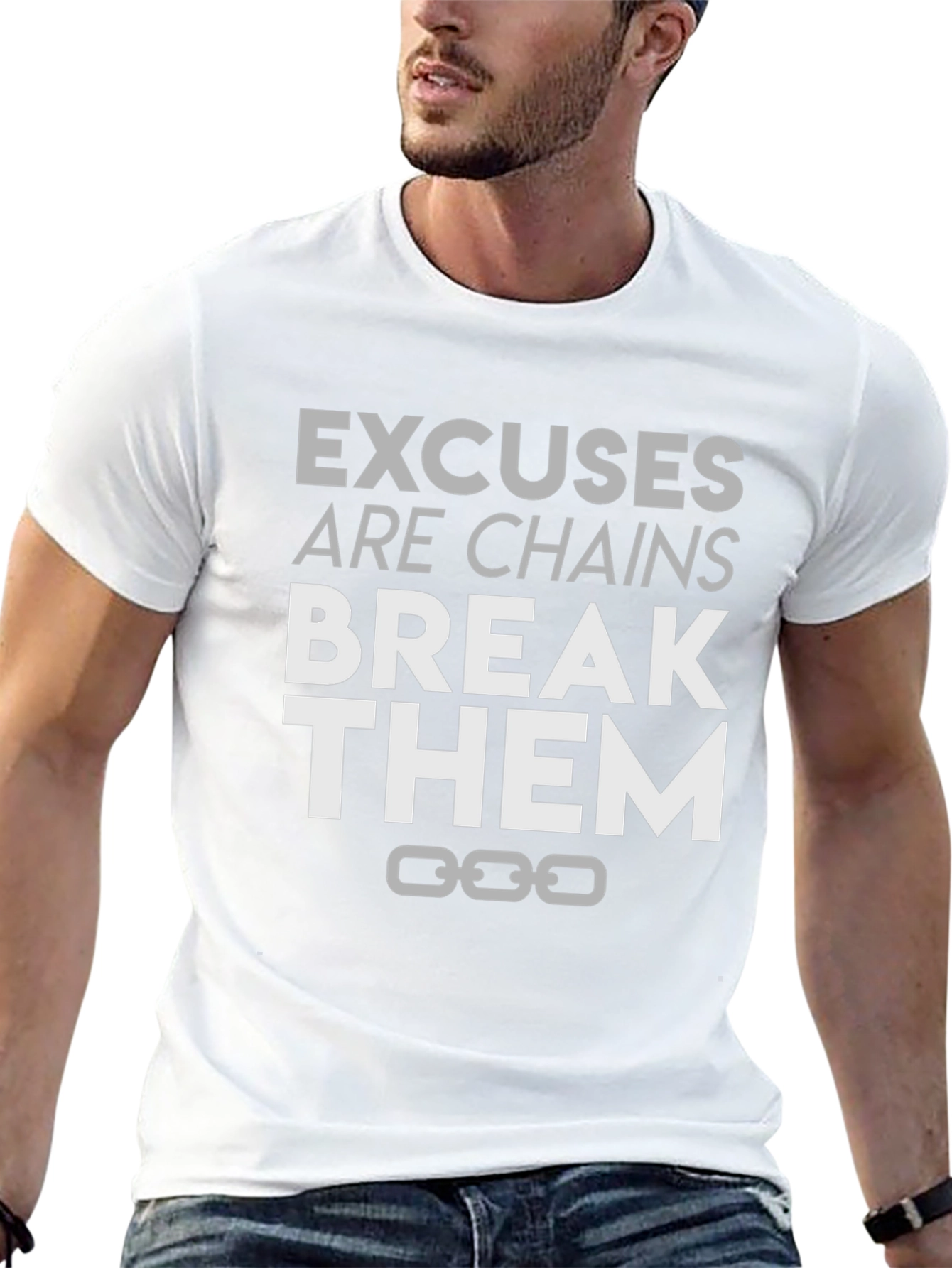 Motivational Break Them Graphic T-Shirt
