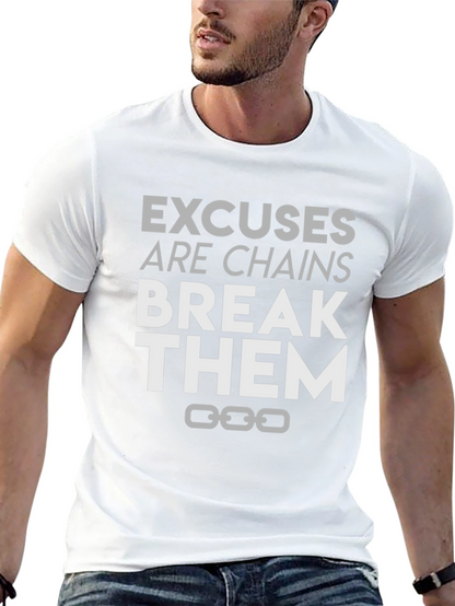 Motivational Break Them Graphic T-Shirt