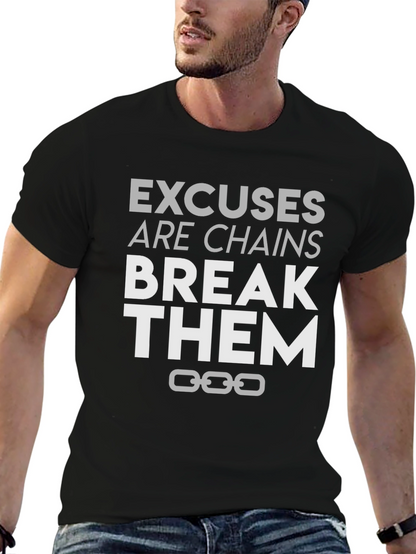 Motivational Break Them Graphic T-Shirt