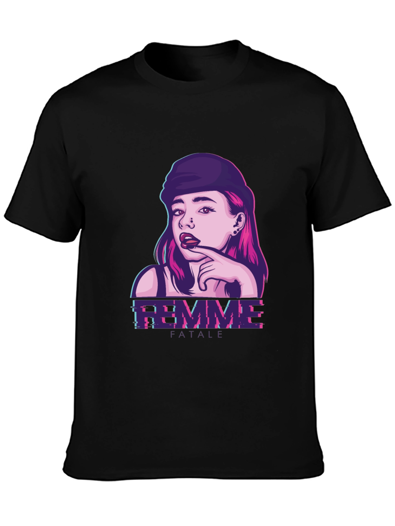 Femme Fatale Graphic Print T-Shirt