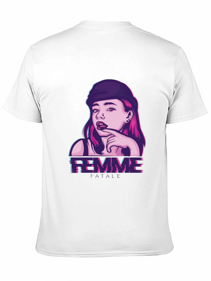Femme Fatale Graphic Print T-Shirt
