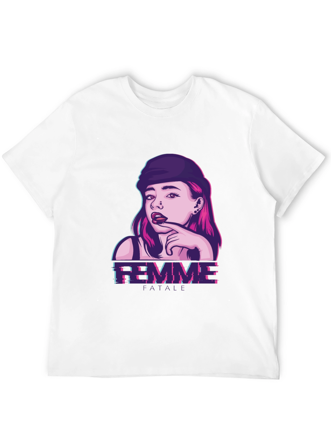 Femme Fatale Graphic Print T-Shirt