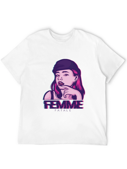 Femme Fatale Graphic Print T-Shirt