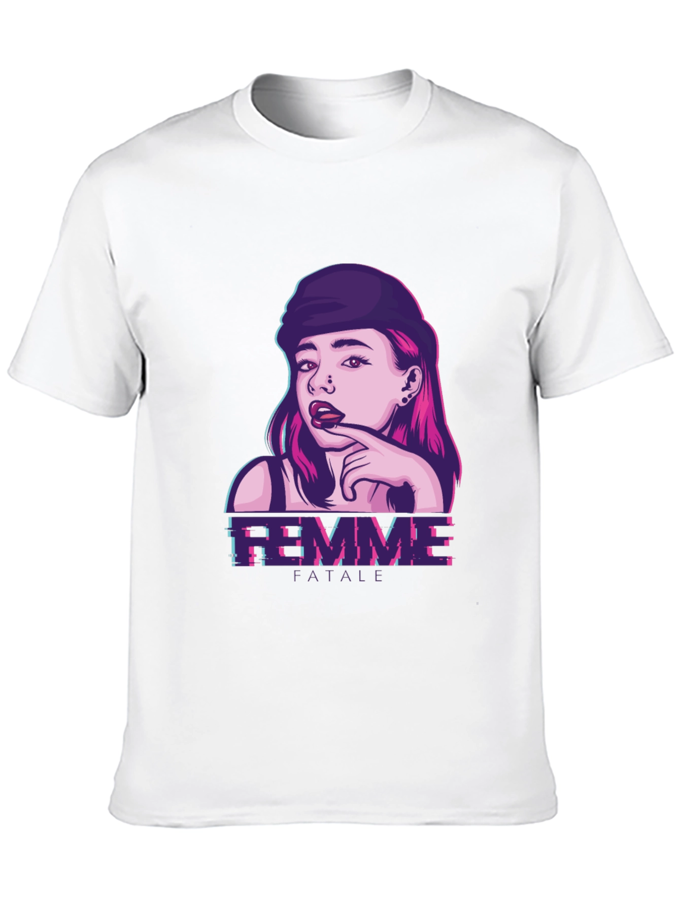 Femme Fatale Graphic Print T-Shirt