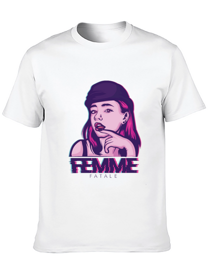 Femme Fatale Graphic Print T-Shirt