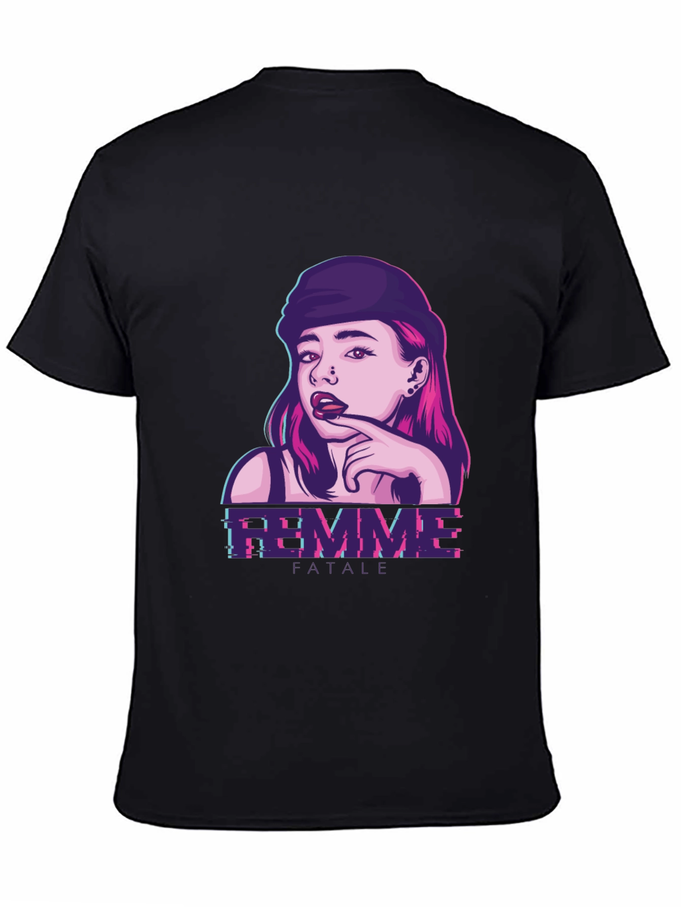 Femme Fatale Graphic Print T-Shirt