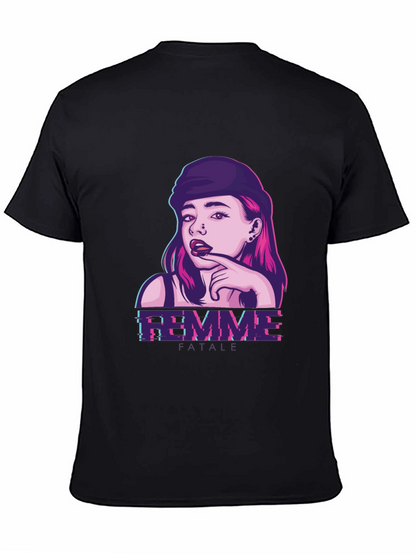 Femme Fatale Graphic Print T-Shirt