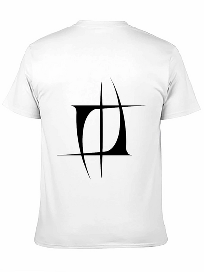 Abstract Graphic Black T-Shirt - Modern Design