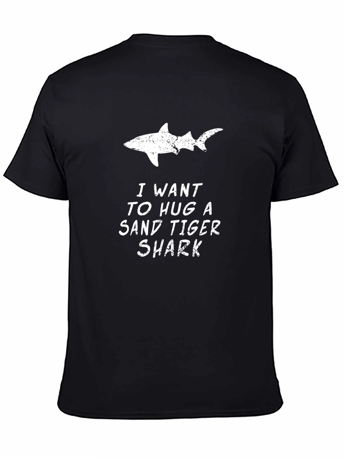 Sand Tiger Shark Lover Black Tee