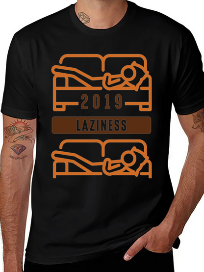 Funny Laziness 2019 Graphic T-Shirt