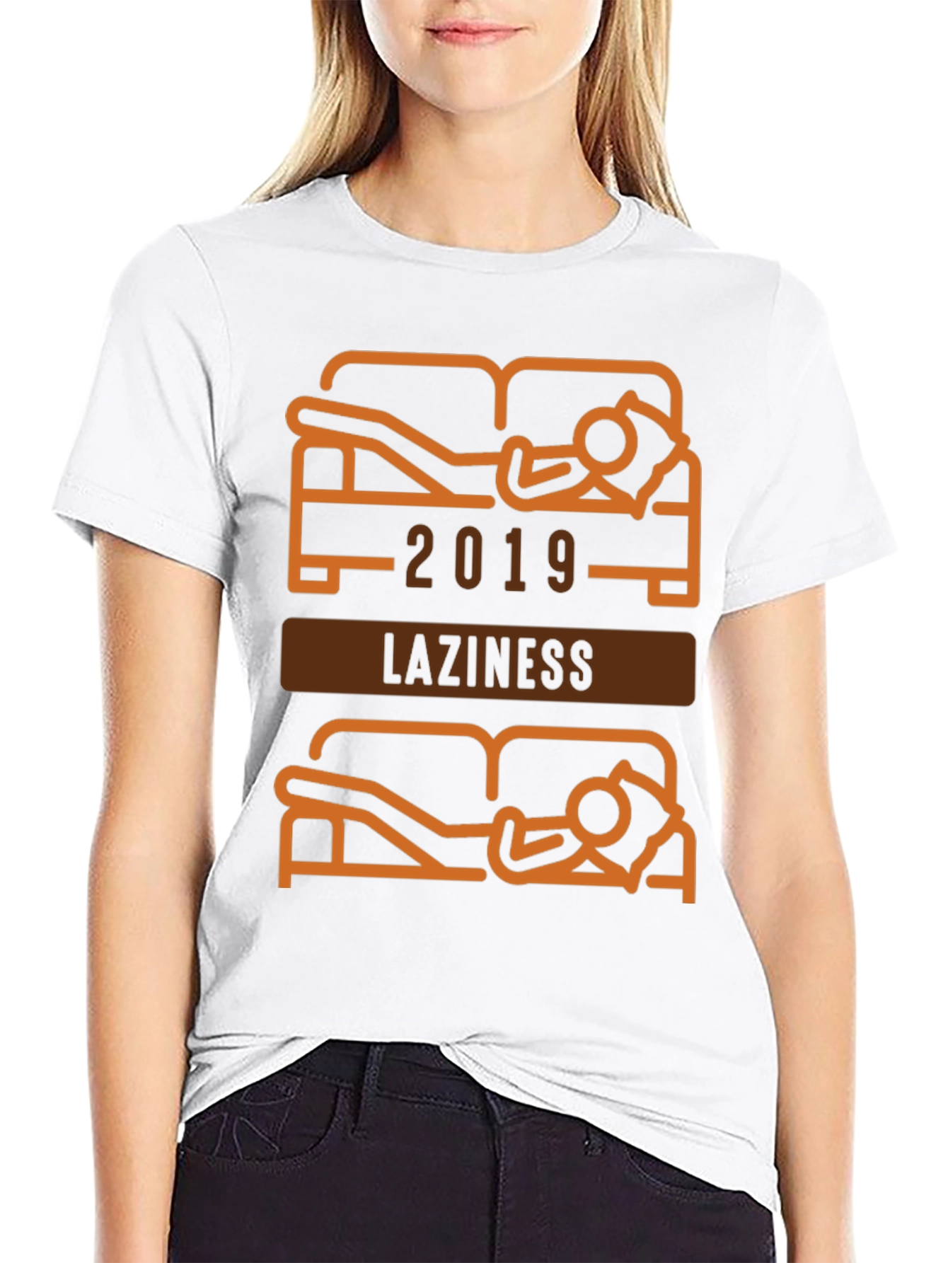 Funny Laziness 2019 Graphic T-Shirt