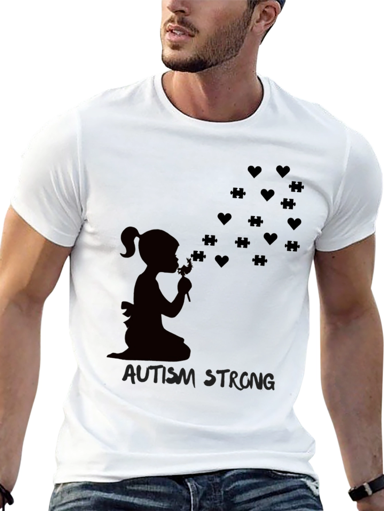 Autism Strong Graphic Tee
