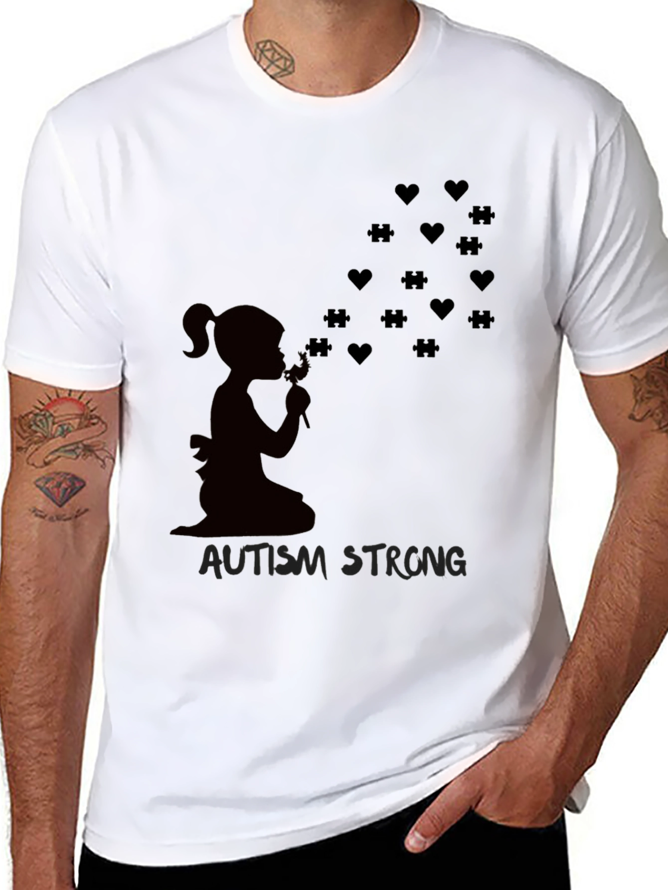 Autism Strong Graphic Tee