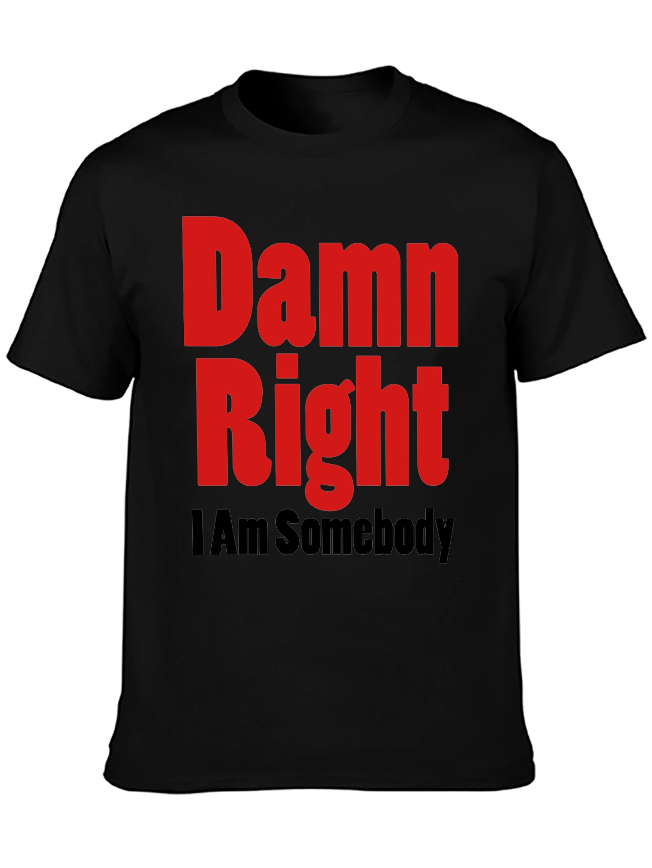 Damn Right I Am Somebody Graphic Tee