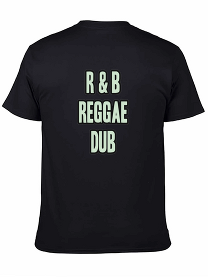 R&B Reggae Dub Black Graphic T-Shirt