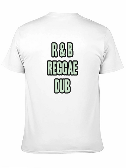 R&B Reggae Dub Black Graphic T-Shirt