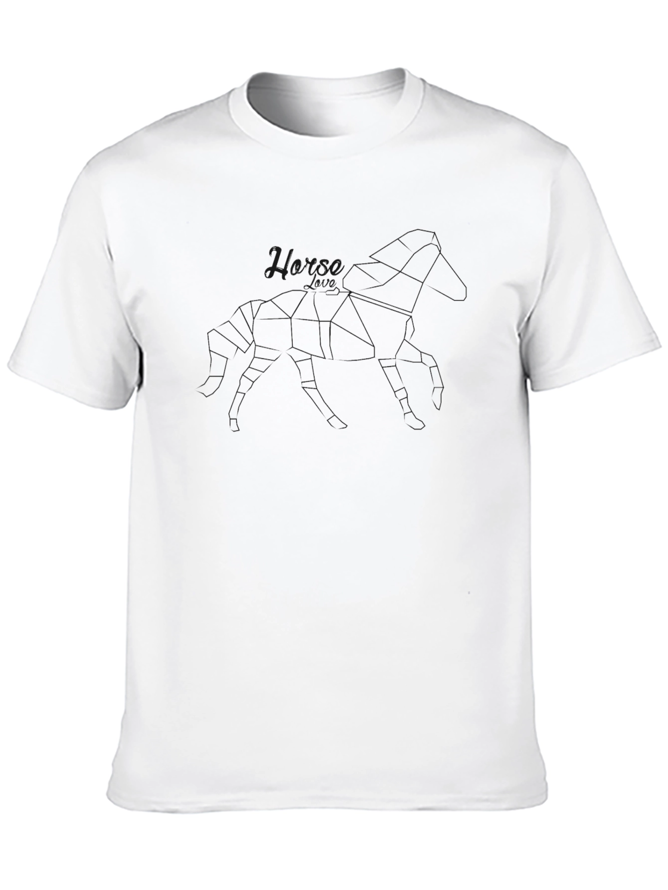 Mens Solid Black Short Sleeve T-Shirt
