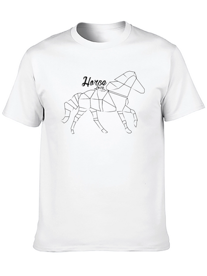 Mens Solid Black Short Sleeve T-Shirt
