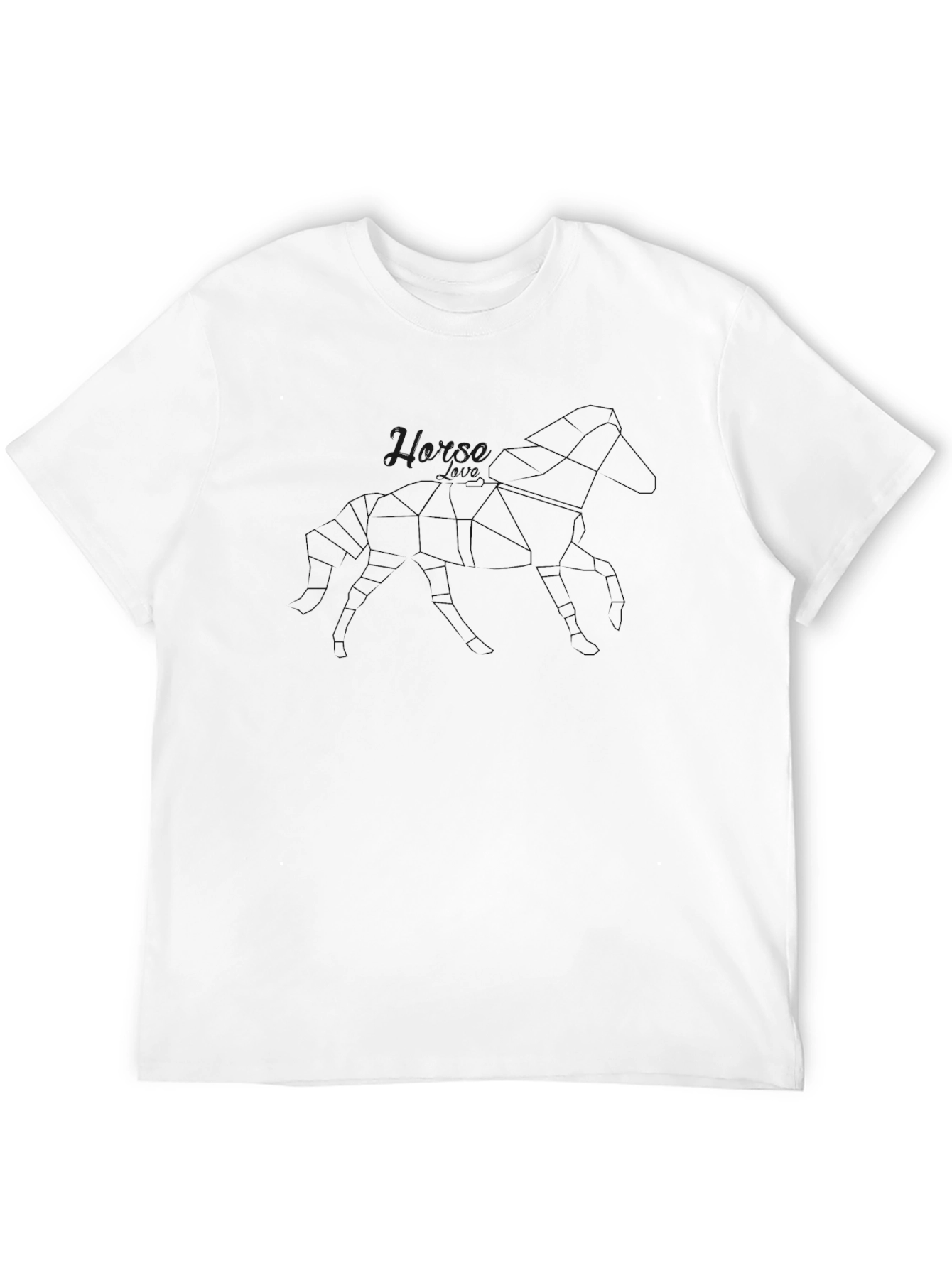 Mens Solid Black Short Sleeve T-Shirt
