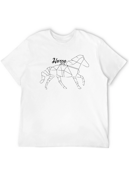 Mens Solid Black Short Sleeve T-Shirt