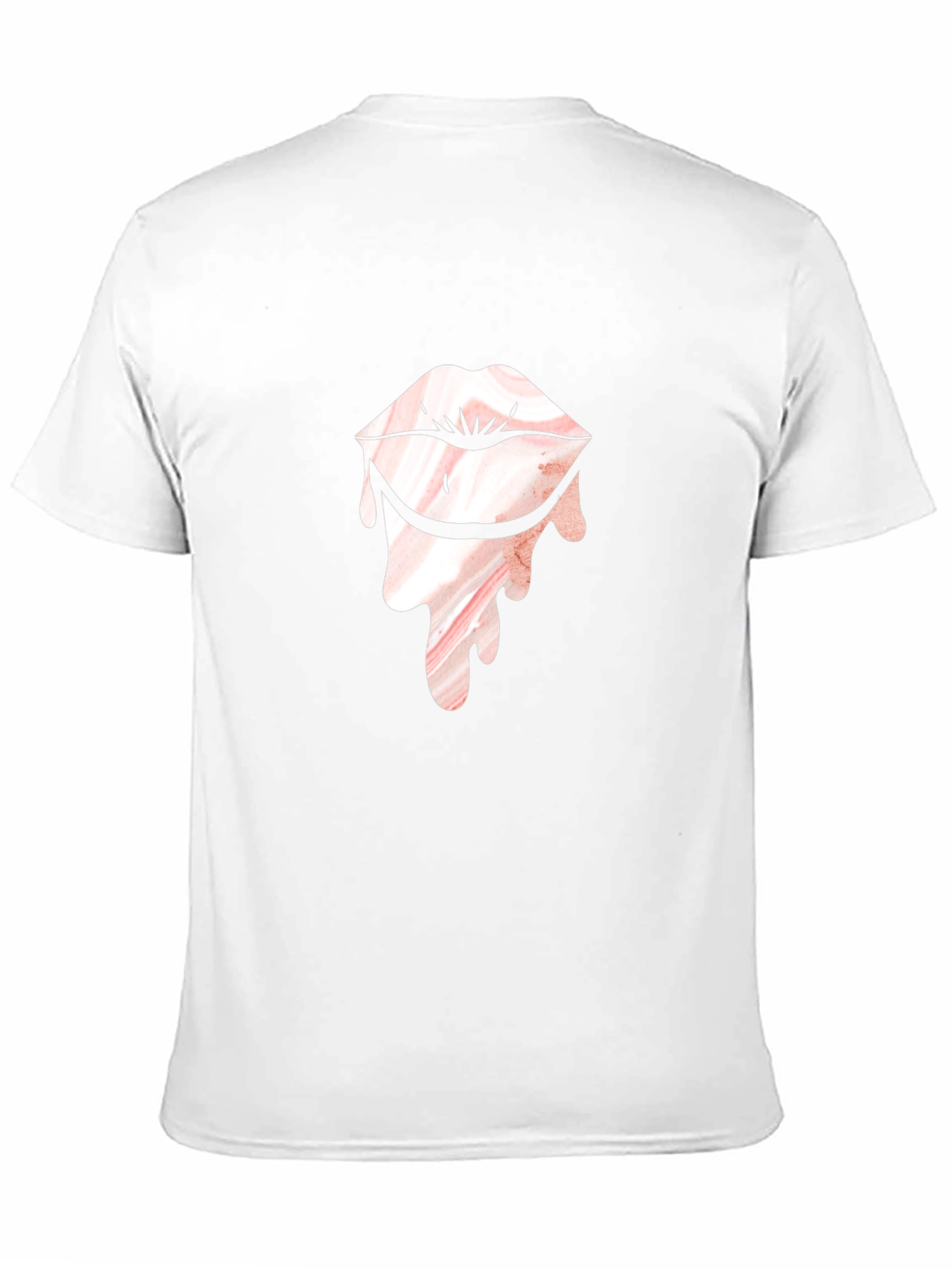 Lip Drip Graphic T-Shirt - Unique Design