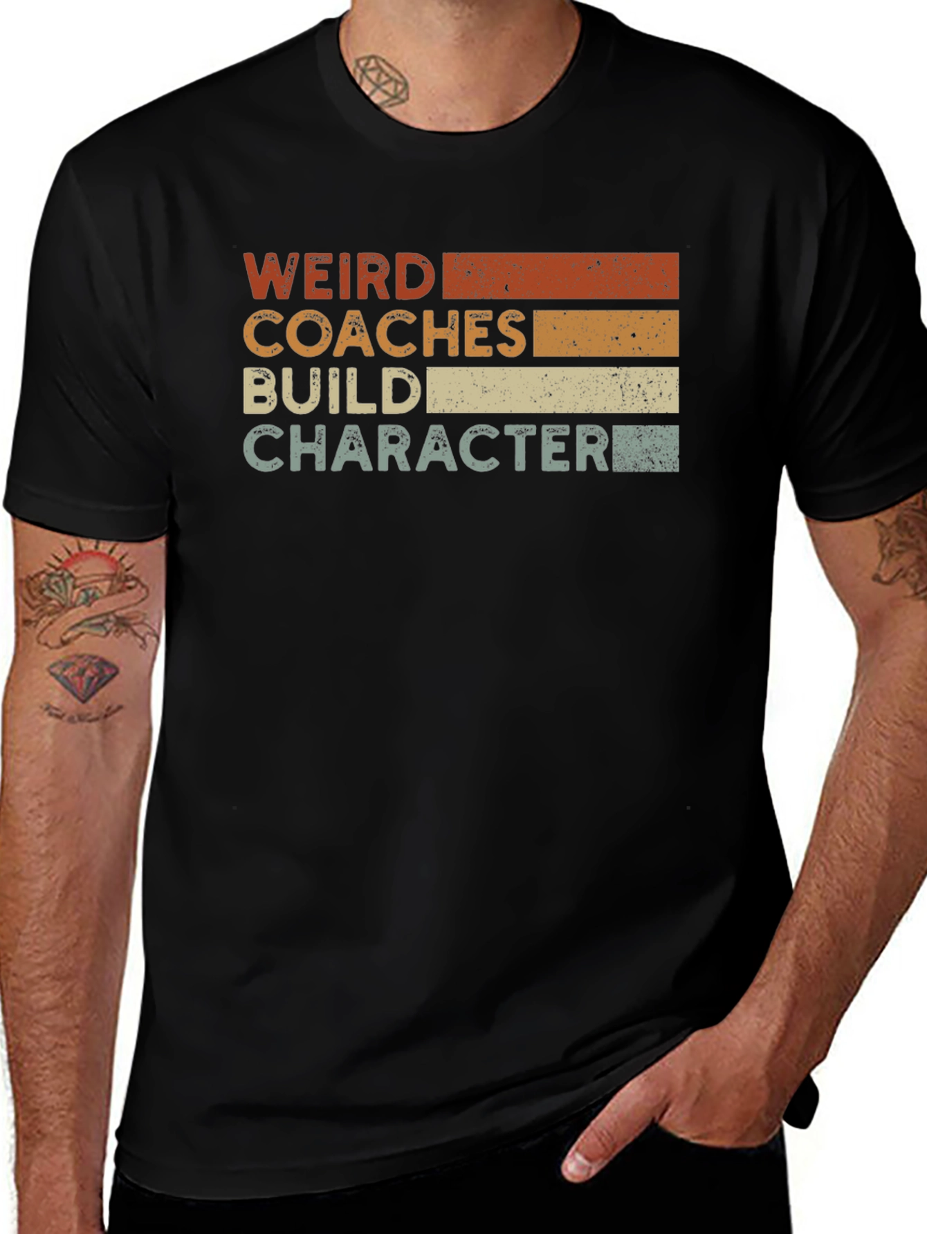 Weird Coaches Build Character T-Shirt