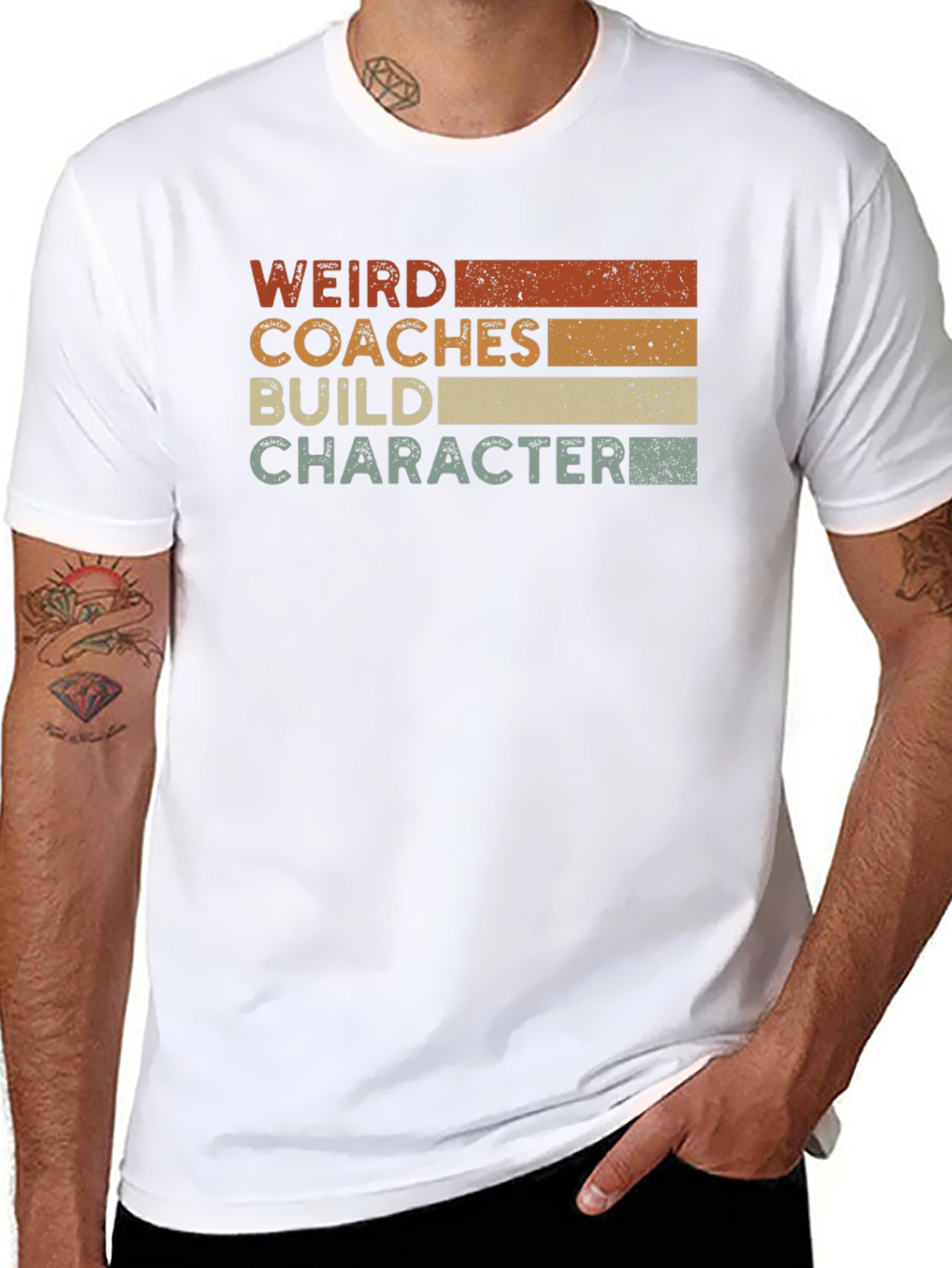 Weird Coaches Build Character T-Shirt