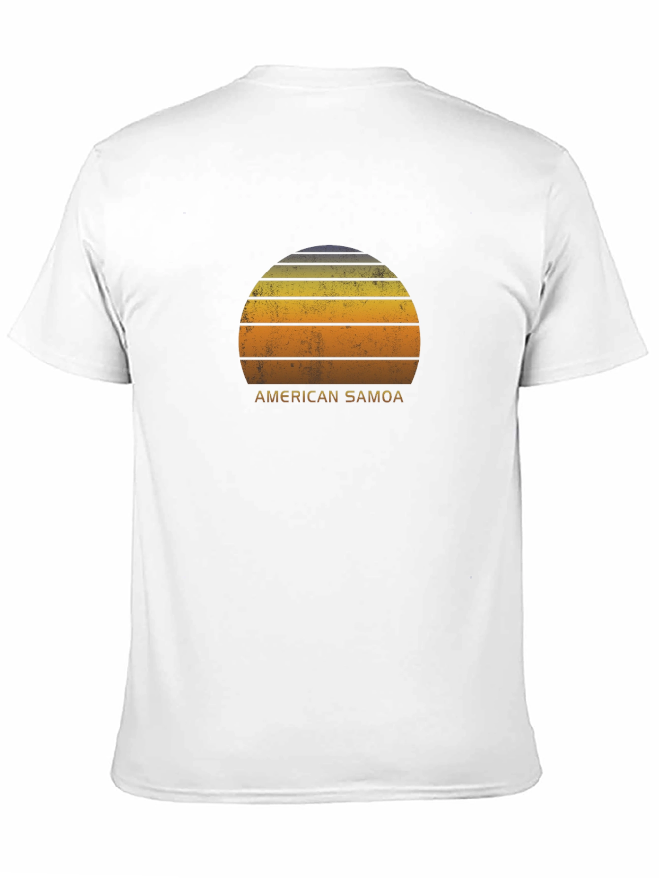 American Samoa Sunset Graphic T-Shirt