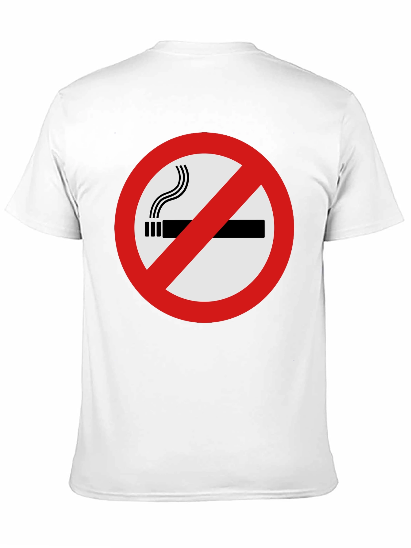 No Smoking Graphic Tee - Black T-Shirt