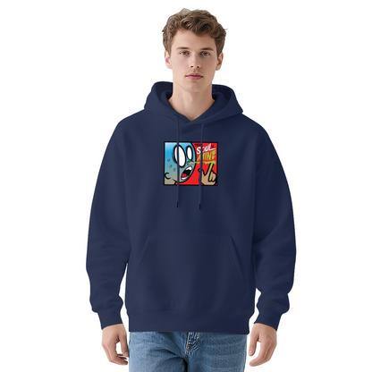 Trendy Hooded Sweatshirt - Inspirational Quote