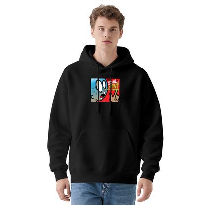 Trendy Hooded Sweatshirt - Inspirational Quote