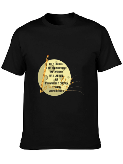 Life is Like Flute T-Shirt