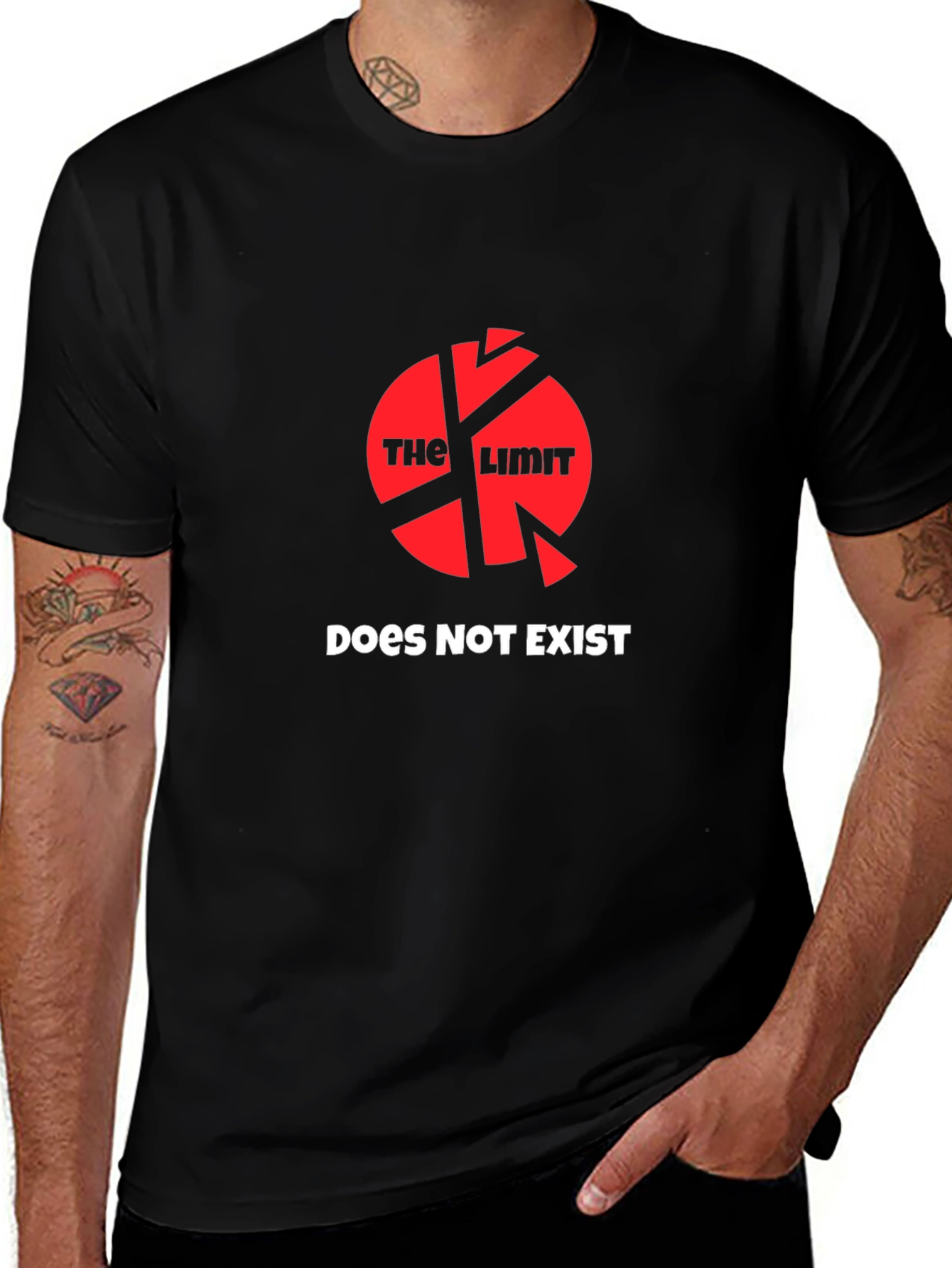 The Limit Does Not Exist Graphic Tee